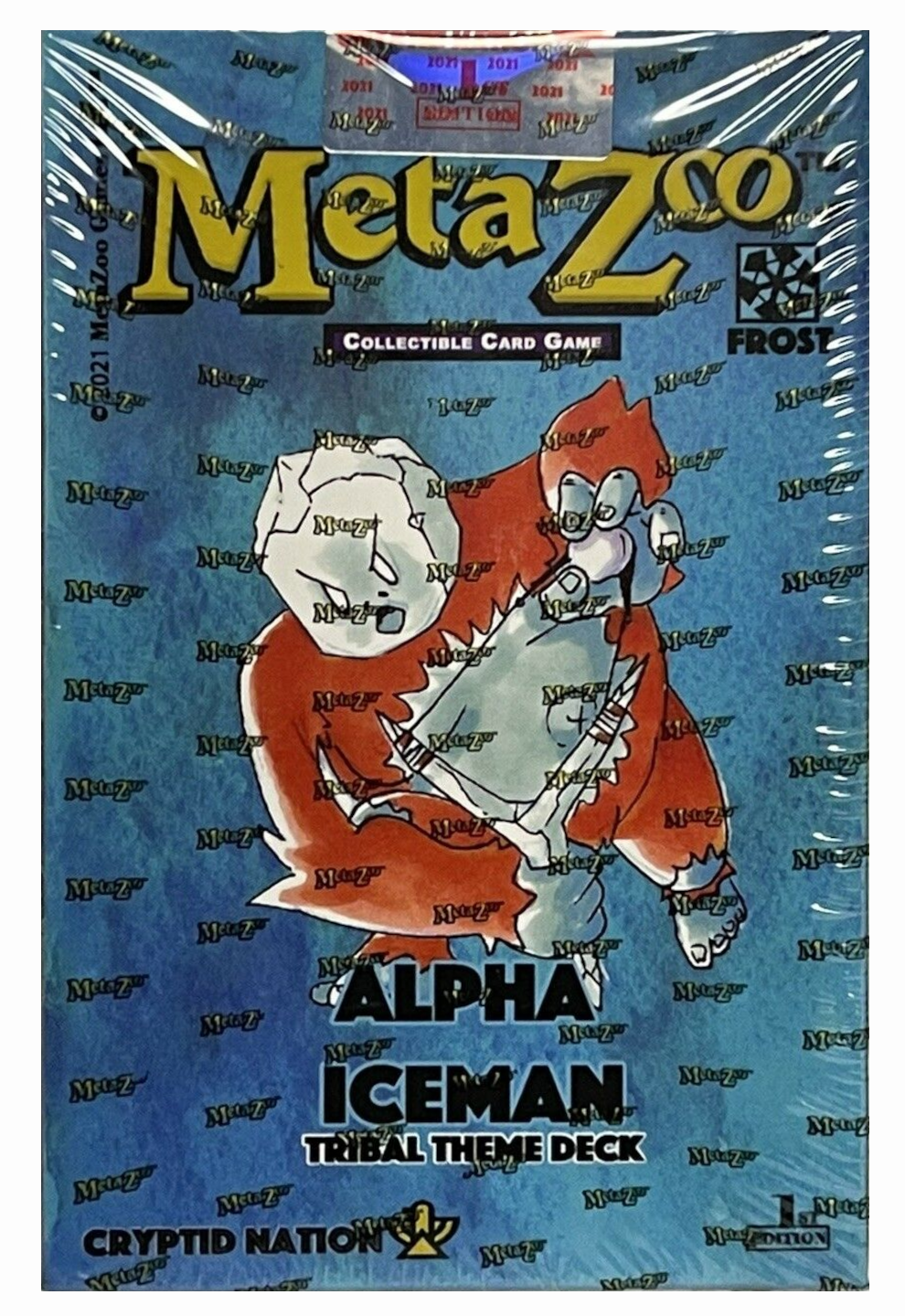 Cryptid Nation - Tribal Theme Deck (Alpha Iceman) (1st Edition) | Total Play
