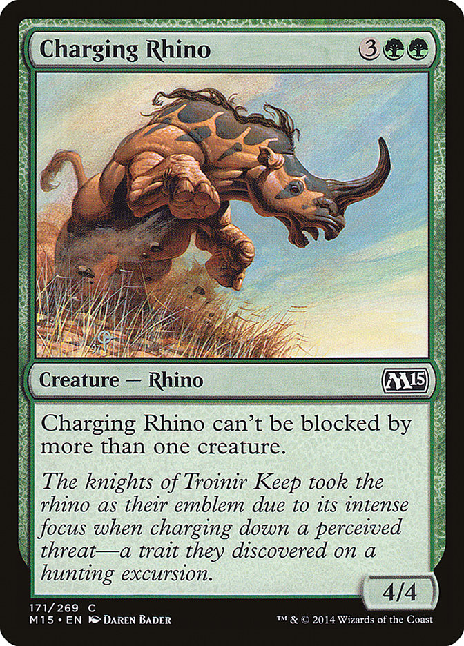 Charging Rhino [Magic 2015] | Total Play