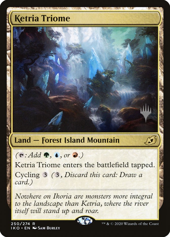 Ketria Triome (Promo Pack) [Ikoria: Lair of Behemoths Promos] | Total Play