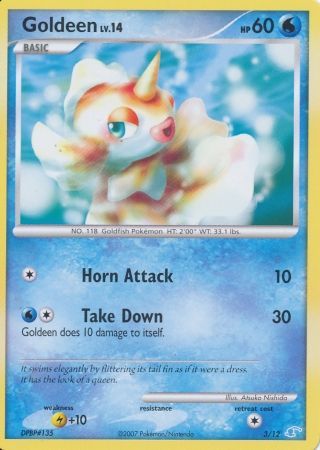 Goldeen (3/12) [Diamond & Pearl: Trainer Kit - Manaphy] | Total Play