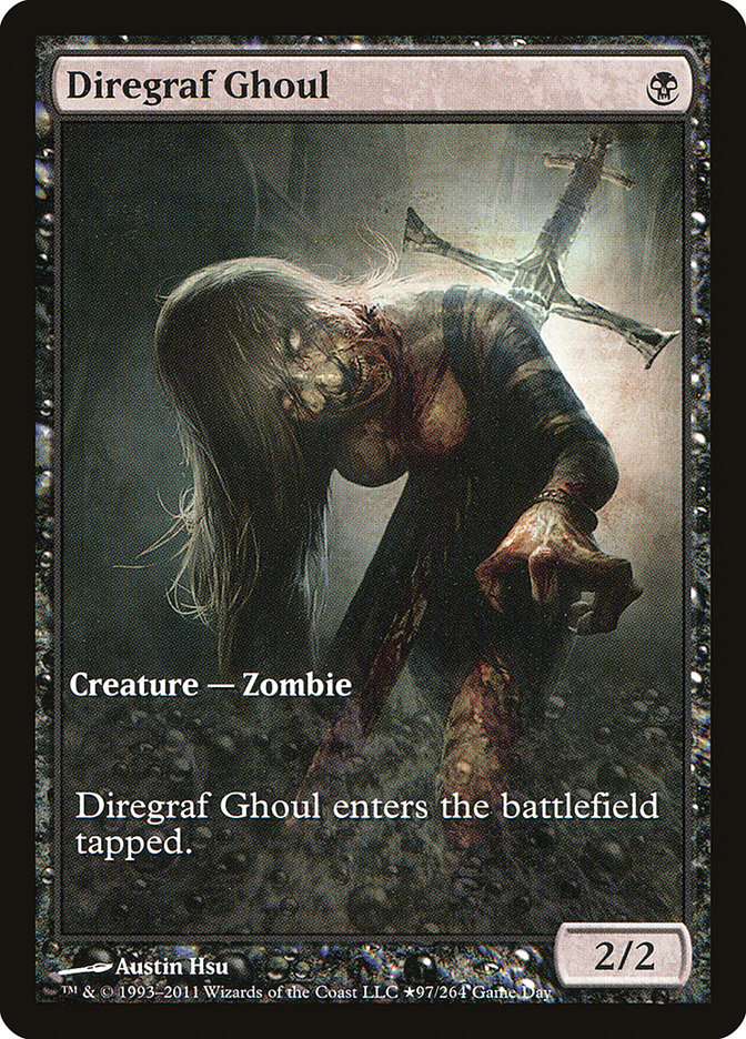 Diregraf Ghoul (Game Day) [Innistrad Promos] | Total Play