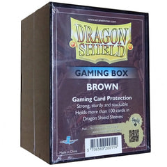 Dragon Shield: Strongbox - Brown (Gaming Box) | Total Play