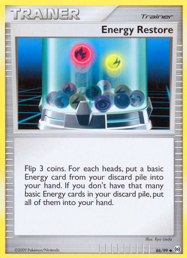 Energy Restore (86/99) [Platinum: Arceus] | Total Play