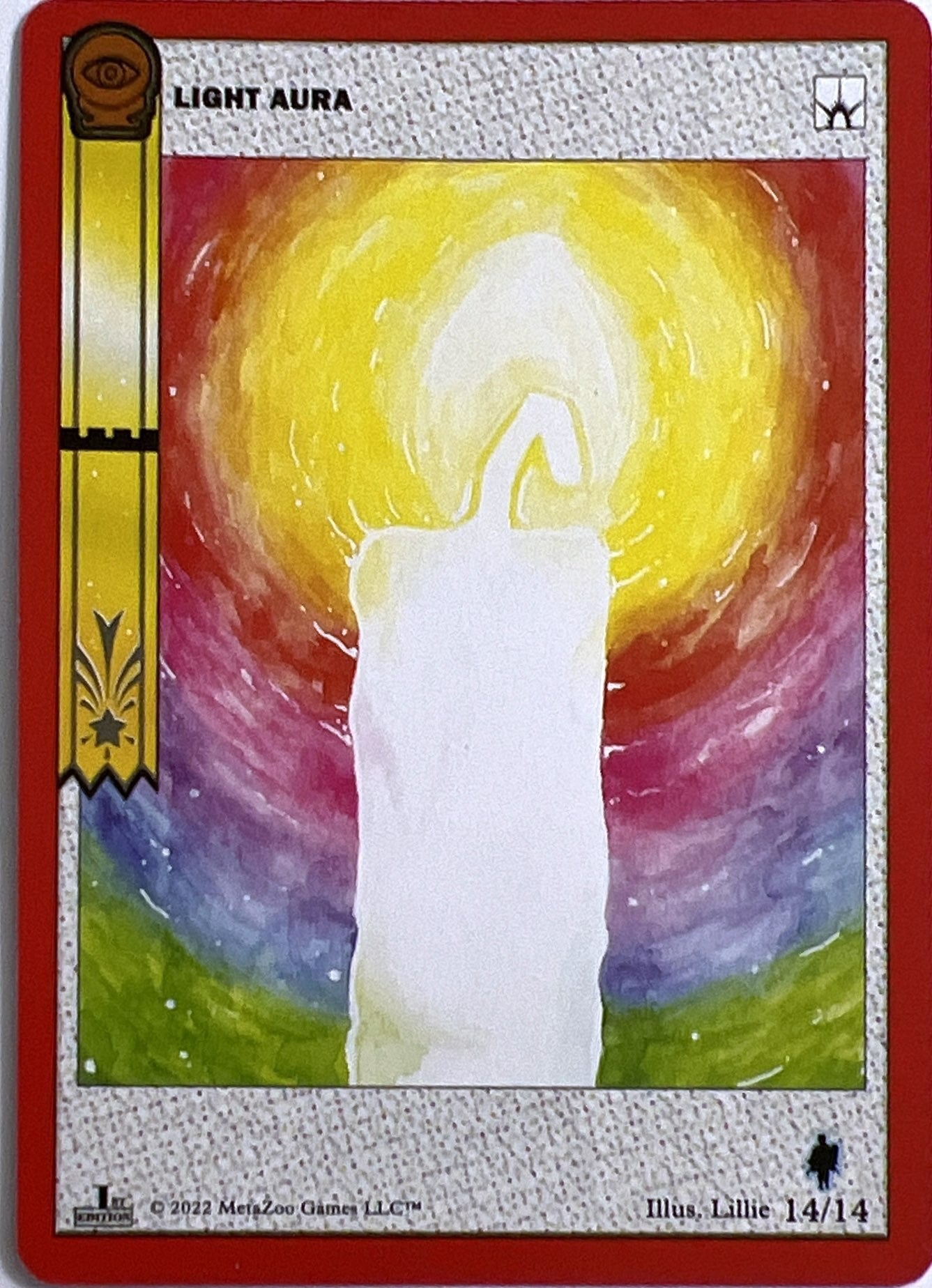 Light Aura (The Gray Man) [Seance: First Edition Release Event Deck] | Total Play