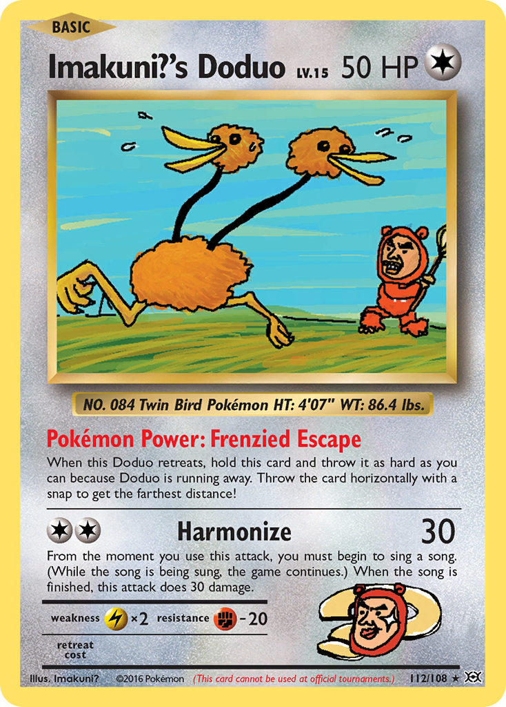 Imakuni?'s Doduo (112/108) [XY: Evolutions] | Total Play