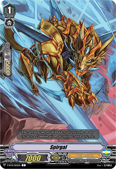 Spirgal (V-BT12/063EN) [Divine Lightning Radiance] | Total Play