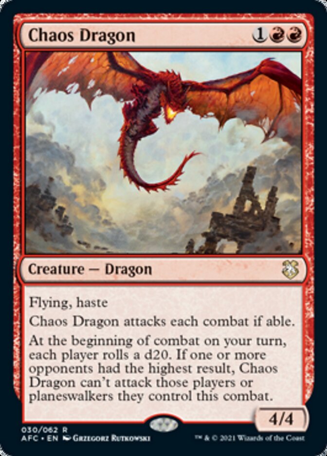 Chaos Dragon [Dungeons & Dragons: Adventures in the Forgotten Realms Commander] | Total Play