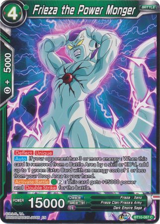 Frieza the Power Monger (BT10-087) [Rise of the Unison Warrior 2nd Edition] | Total Play