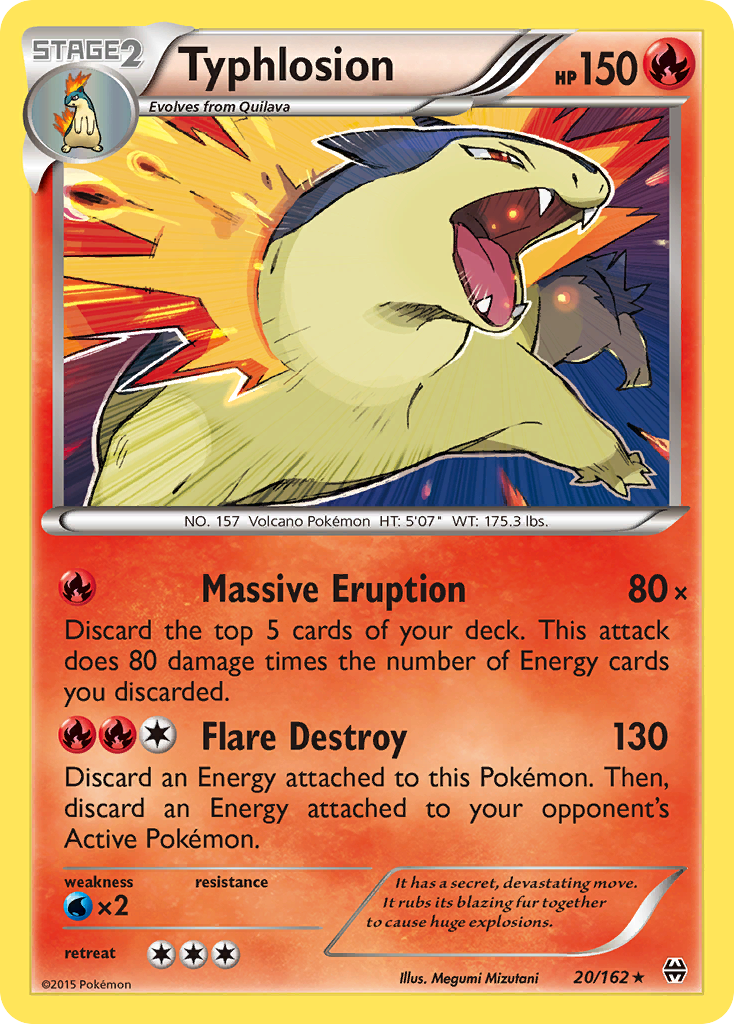 Typhlosion (20/162) [XY: BREAKthrough] | Total Play