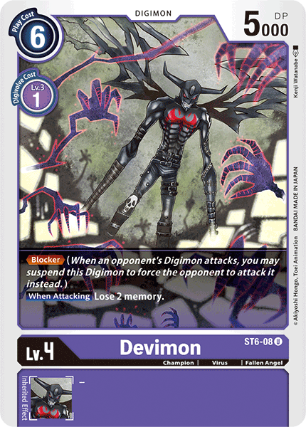 Devimon [ST6-08] [Starter Deck: Venomous Violet] | Total Play