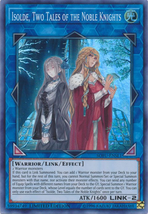 Isolde, Two Tales of the Noble Knights [SOFU-ENSE1] Super Rare | Total Play