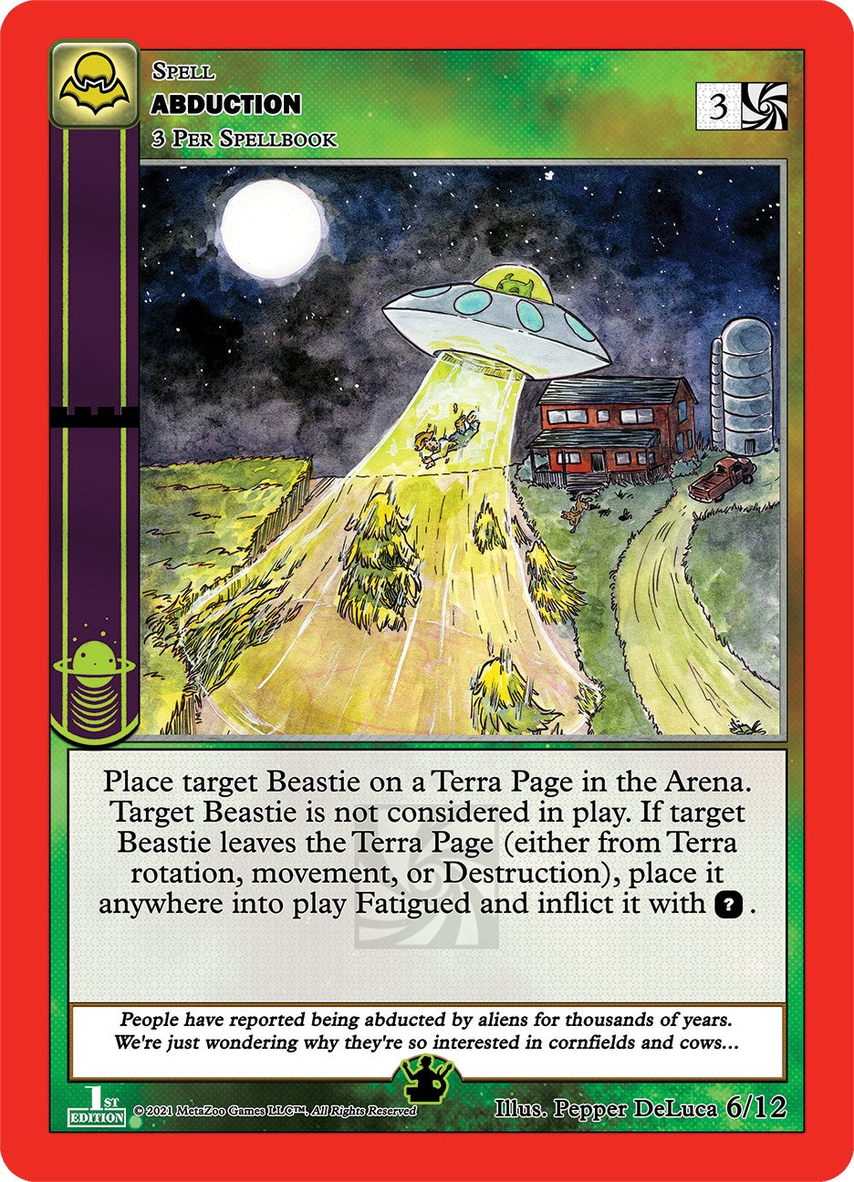 Abduction [Cryptid Nation: Nightfall First Edition Tribal Theme Decks] | Total Play