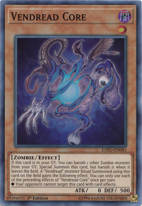 Vendread Core [EXFO-EN083] Super Rare | Total Play