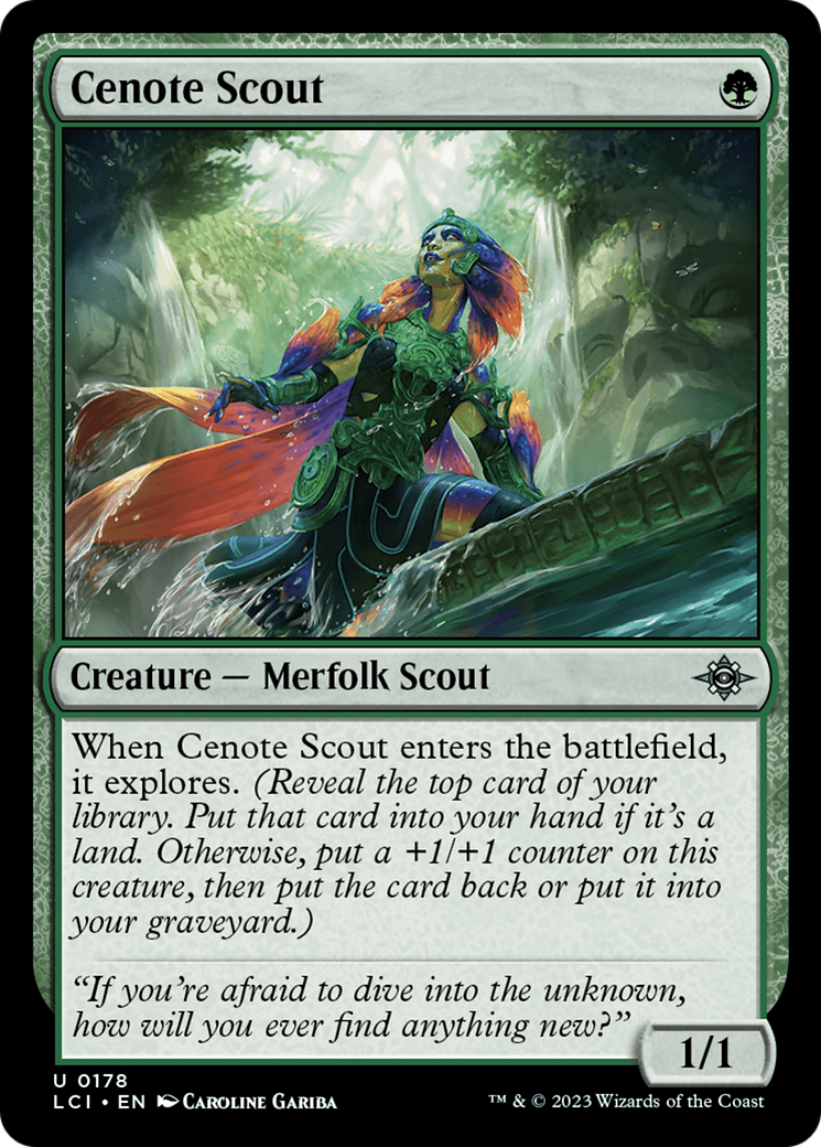 Cenote Scout [The Lost Caverns of Ixalan] | Total Play