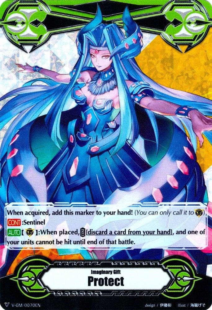 Imaginary Gift [Protect] - Hexagonal Magus (Parallel Foil) (V-GM/0070EN) [Gift Markers] | Total Play