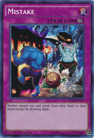 Mistake [MP14-EN177] Secret Rare | Total Play