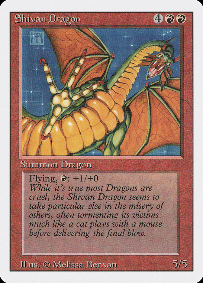 Shivan Dragon [Revised Edition] | Total Play