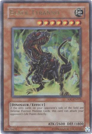 Black Tyranno [IOC-EN075] Ultra Rare | Total Play