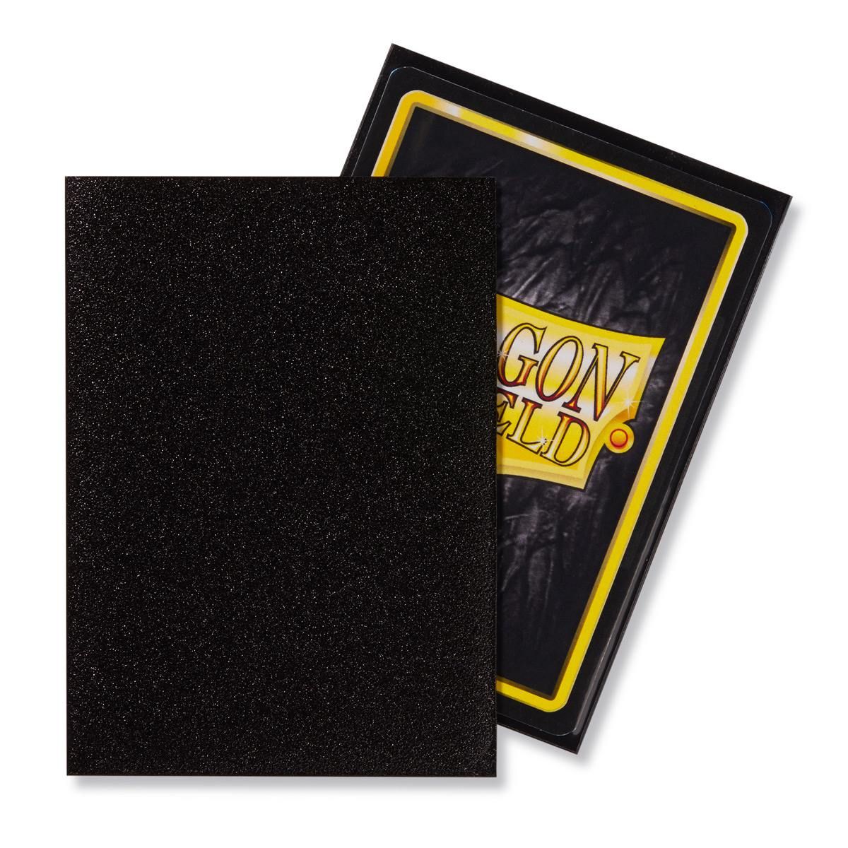 Dragon Shield: Standard 100ct Sleeves - Jet (Matte) | Total Play