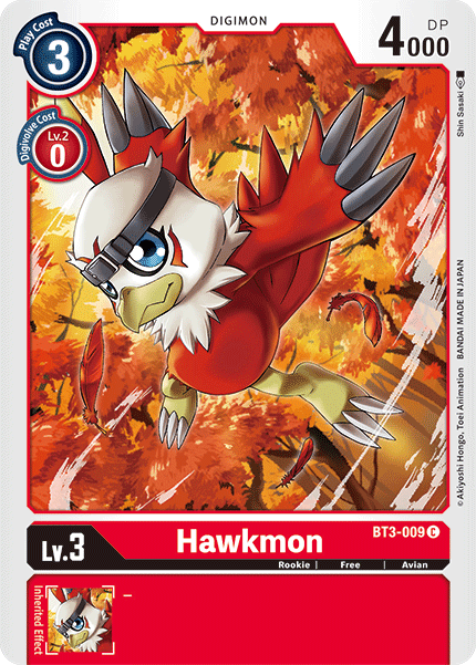 Hawkmon [BT3-009] [Release Special Booster Ver.1.5] | Total Play