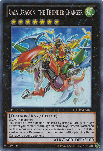 Gaia Dragon, the Thunder Charger [GAOV-EN046] Super Rare | Total Play