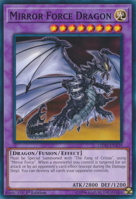 Mirror Force Dragon [LEDD-ENA39] Common | Total Play