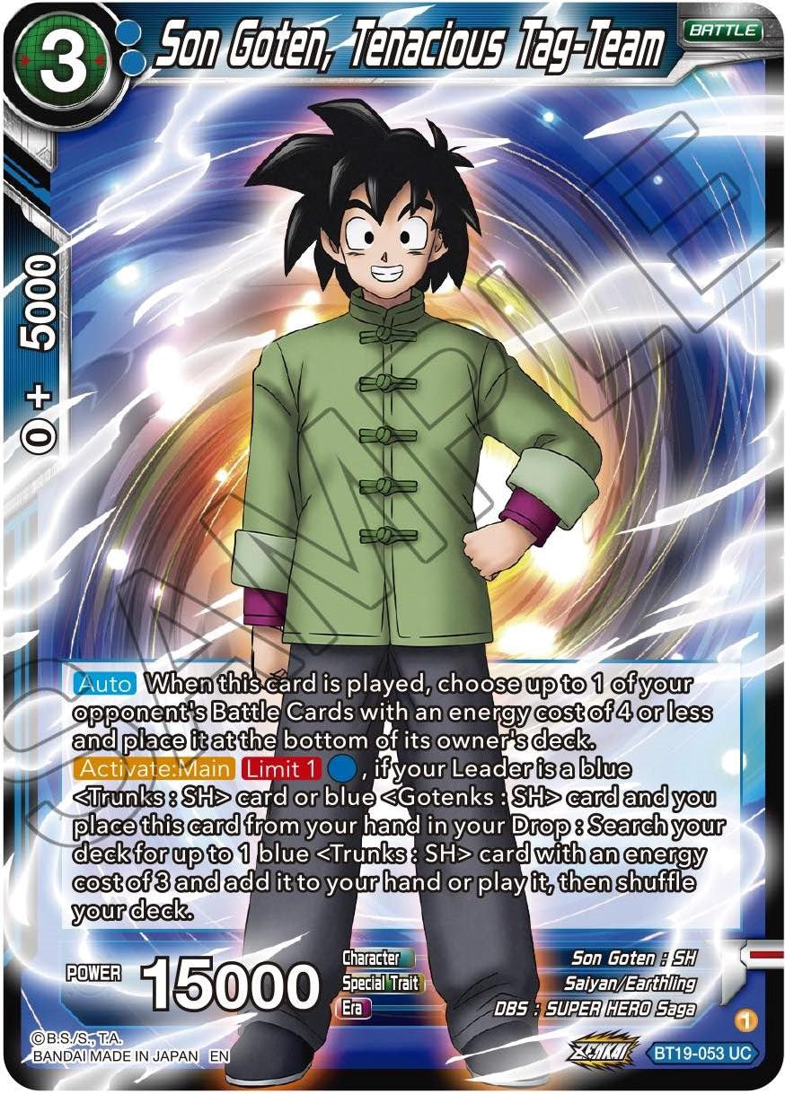 Son Goten, Tenacious Tag-Team (BT19-053) [Fighter's Ambition] | Total Play