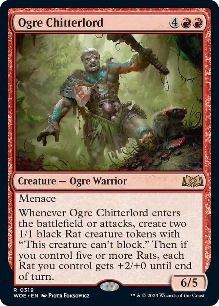 Ogre Chitterlord [Wilds of Eldraine] | Total Play