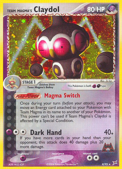 Team Magma's Claydol (8/95) [EX: Team Magma vs Team Aqua] | Total Play