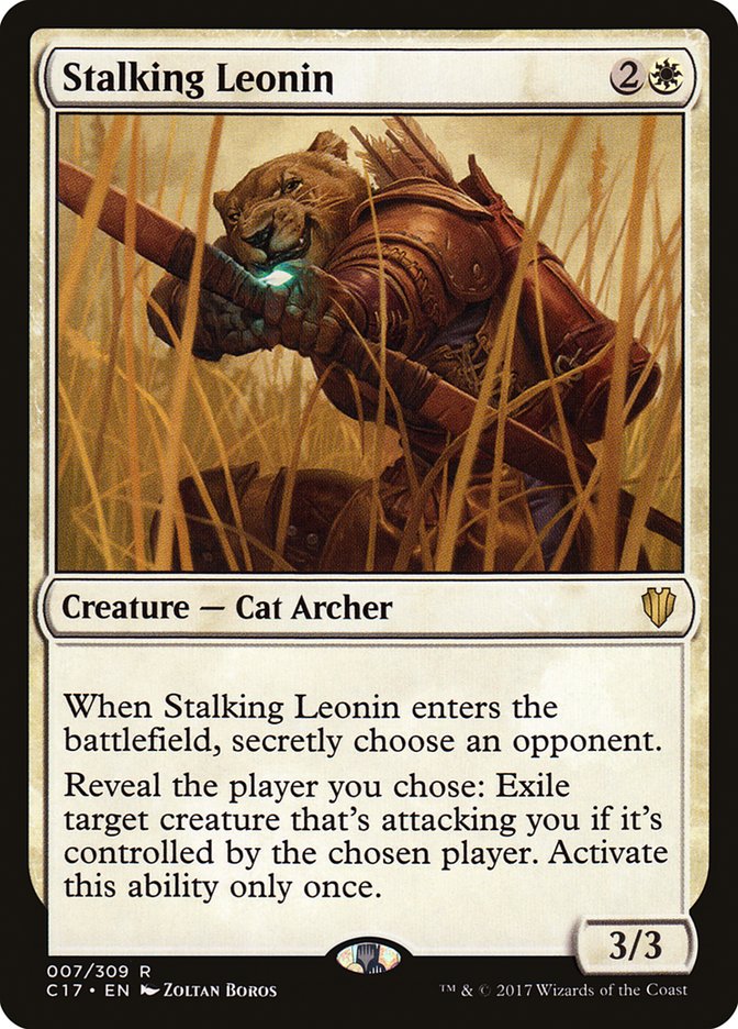 Stalking Leonin [Commander 2017] | Total Play