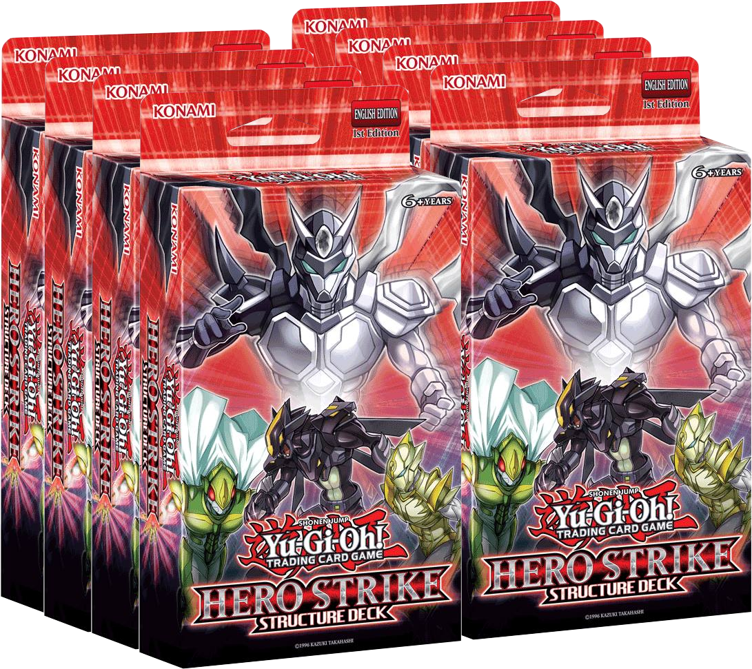 HERO Strike - Structure Deck Display (1st Edition) | Total Play