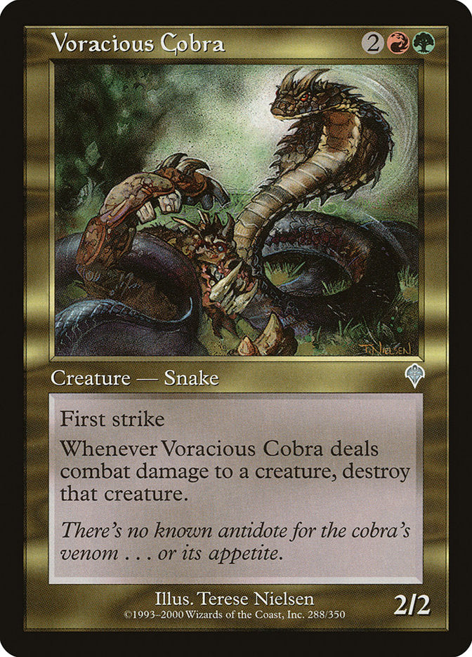 Voracious Cobra [Invasion] | Total Play