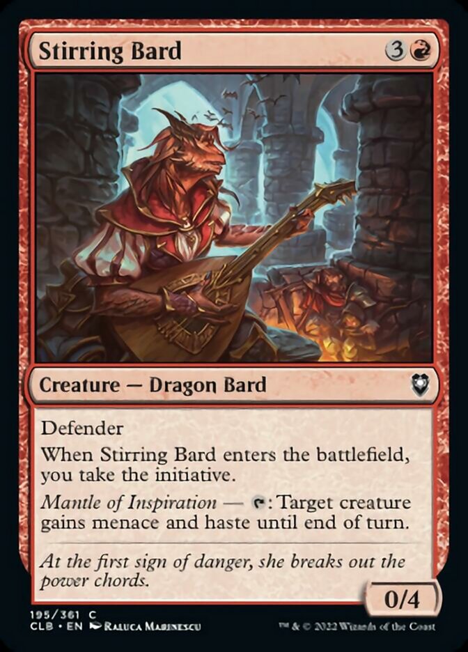 Stirring Bard [Commander Legends: Battle for Baldur's Gate] | Total Play