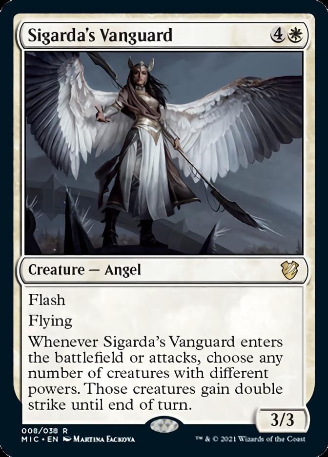 Sigarda's Vanguard [Innistrad: Midnight Hunt Commander] | Total Play