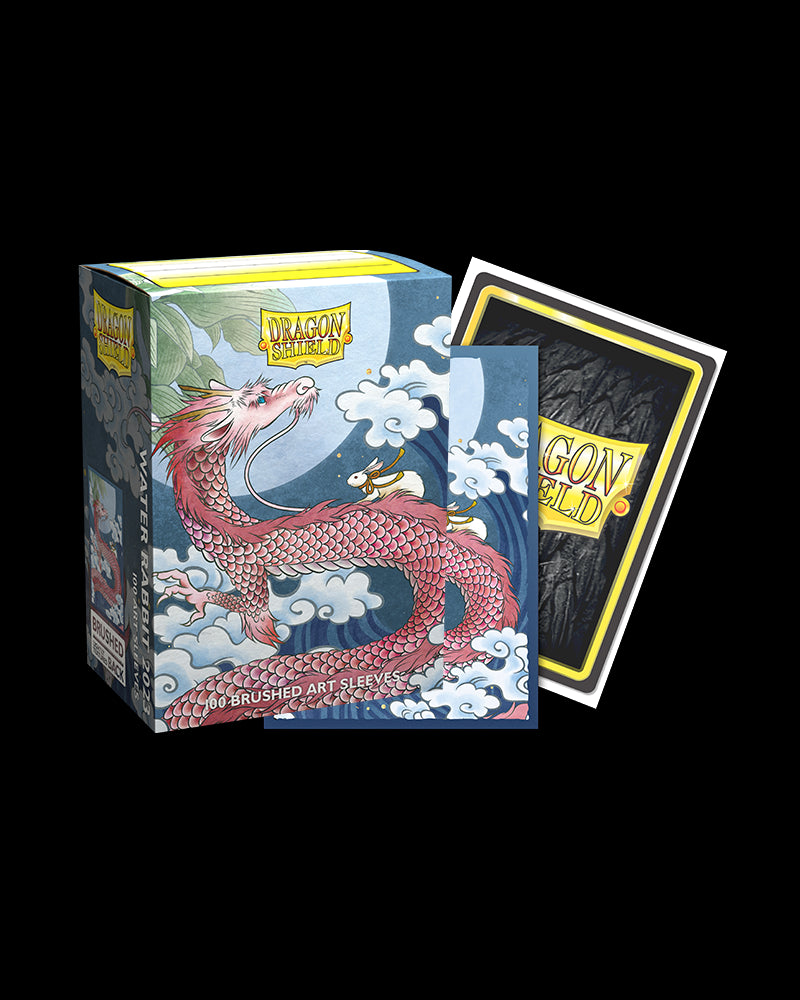 Dragon Shield: Standard 100ct Brushed Art Sleeves - Water Rabbit (2023) | Total Play