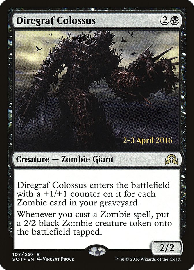 Diregraf Colossus [Shadows over Innistrad Prerelease Promos] | Total Play
