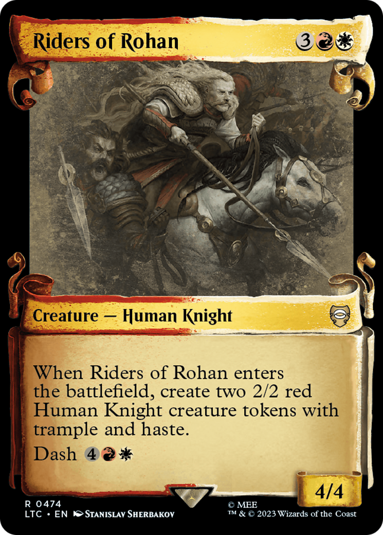 Riders of Rohan [The Lord of the Rings: Tales of Middle-Earth Commander Showcase Scrolls] | Total Play