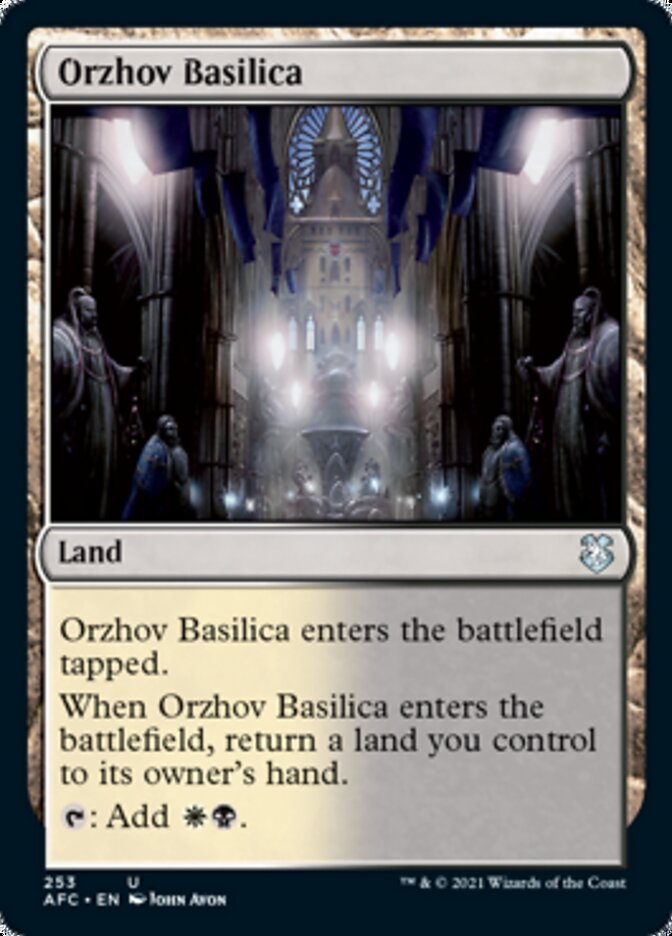 Orzhov Basilica [Dungeons & Dragons: Adventures in the Forgotten Realms Commander] | Total Play