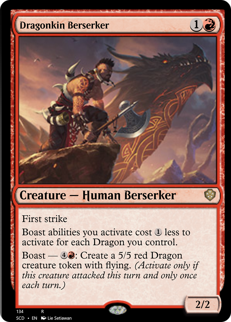 Dragonkin Berserker [Starter Commander Decks] | Total Play