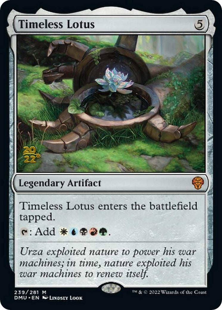 Timeless Lotus [Dominaria United Prerelease Promos] | Total Play