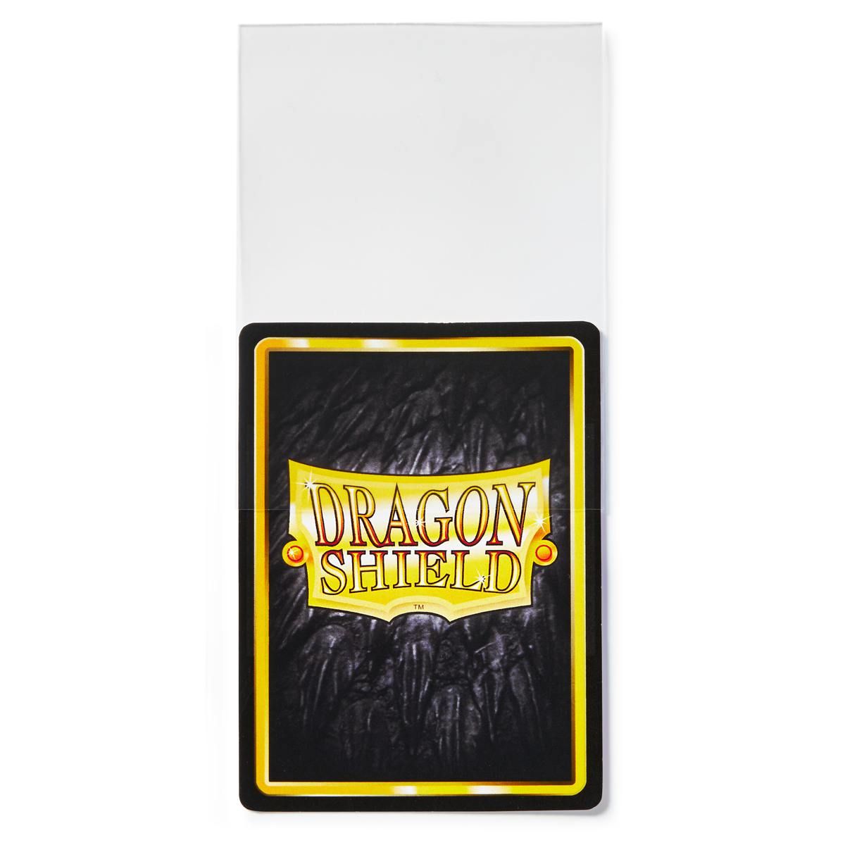 Dragon Shield: Standard Size 100ct Inner Sleeves - Perfect Fit (Clear 'Sanctus') | Total Play