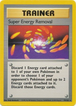 Super Energy Removal (79/102) [Base Set Unlimited] | Total Play