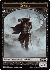 Zombie // Thopter Double-Sided Token (Game Night) [Core Set 2019 Tokens] | Total Play