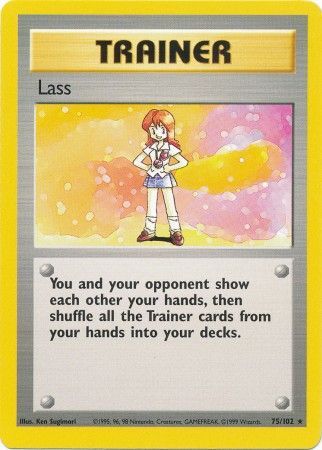 Lass (75/102) [Base Set Unlimited] | Total Play