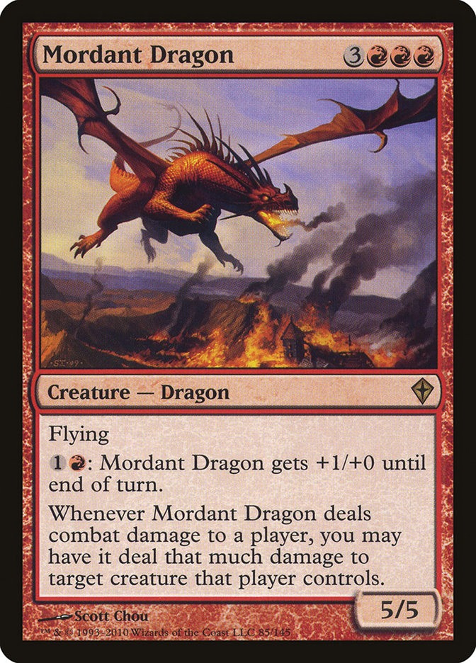Mordant Dragon [Worldwake] | Total Play