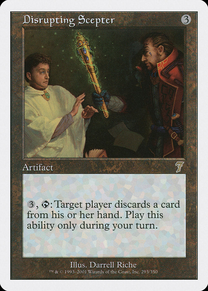 Disrupting Scepter [Seventh Edition] | Total Play