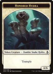 Honored Hydra // Warrior Double-Sided Token [Amonkhet Tokens] | Total Play