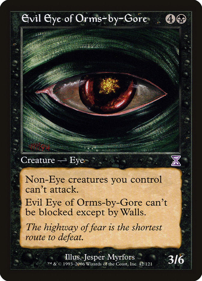 Evil Eye of Orms-by-Gore [Time Spiral Timeshifted] | Total Play