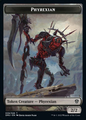 Phyrexian // Zombie Double-Sided Token [Dominaria United Tokens] | Total Play