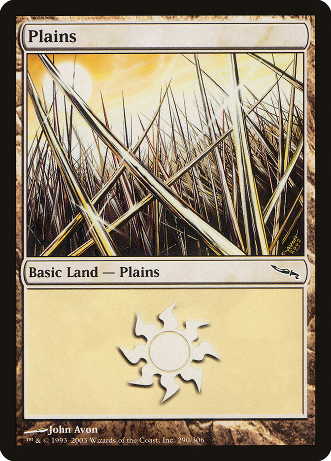 Plains (290) [Mirrodin] | Total Play